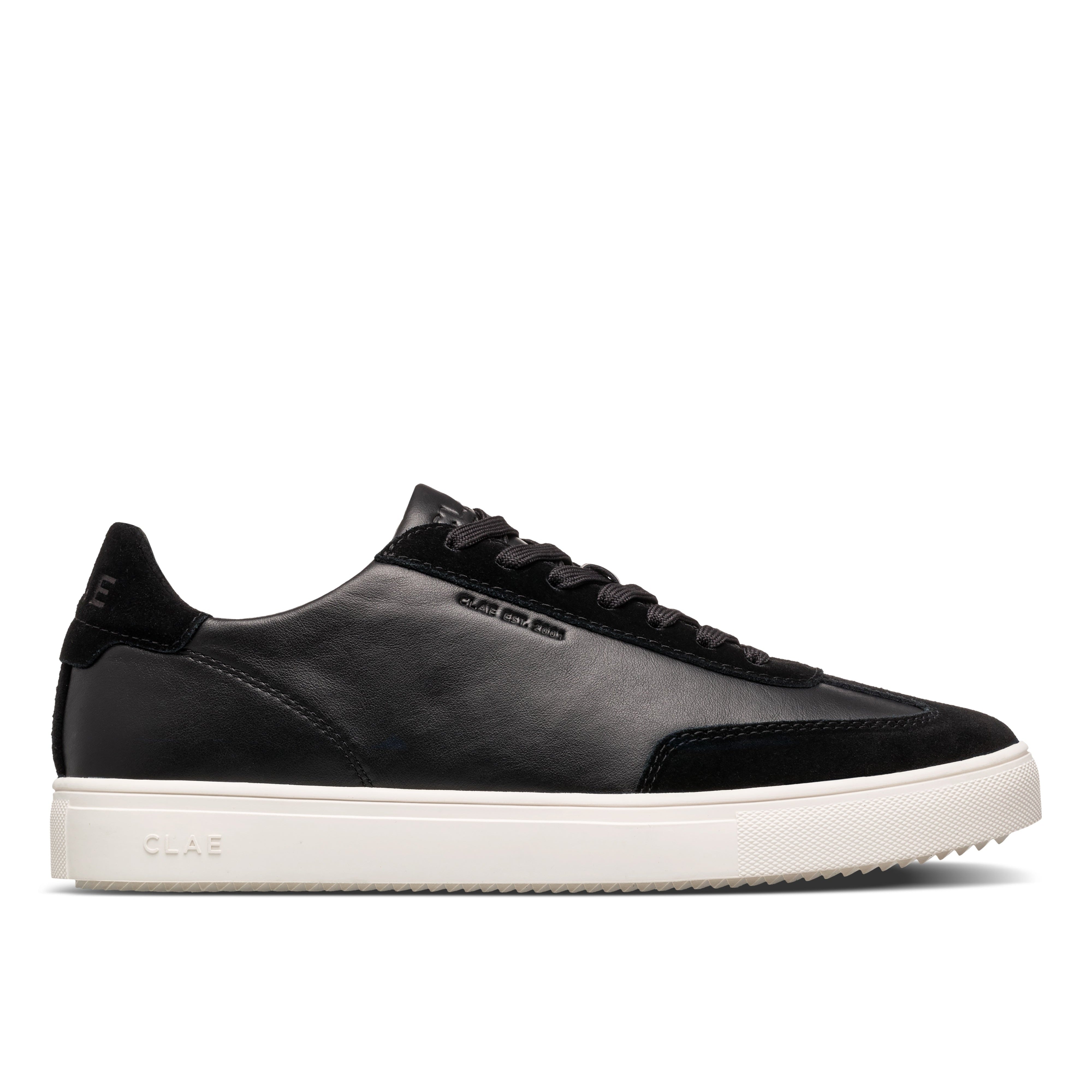 clae-deane-t-toe-sneaker-black-off-white image 1