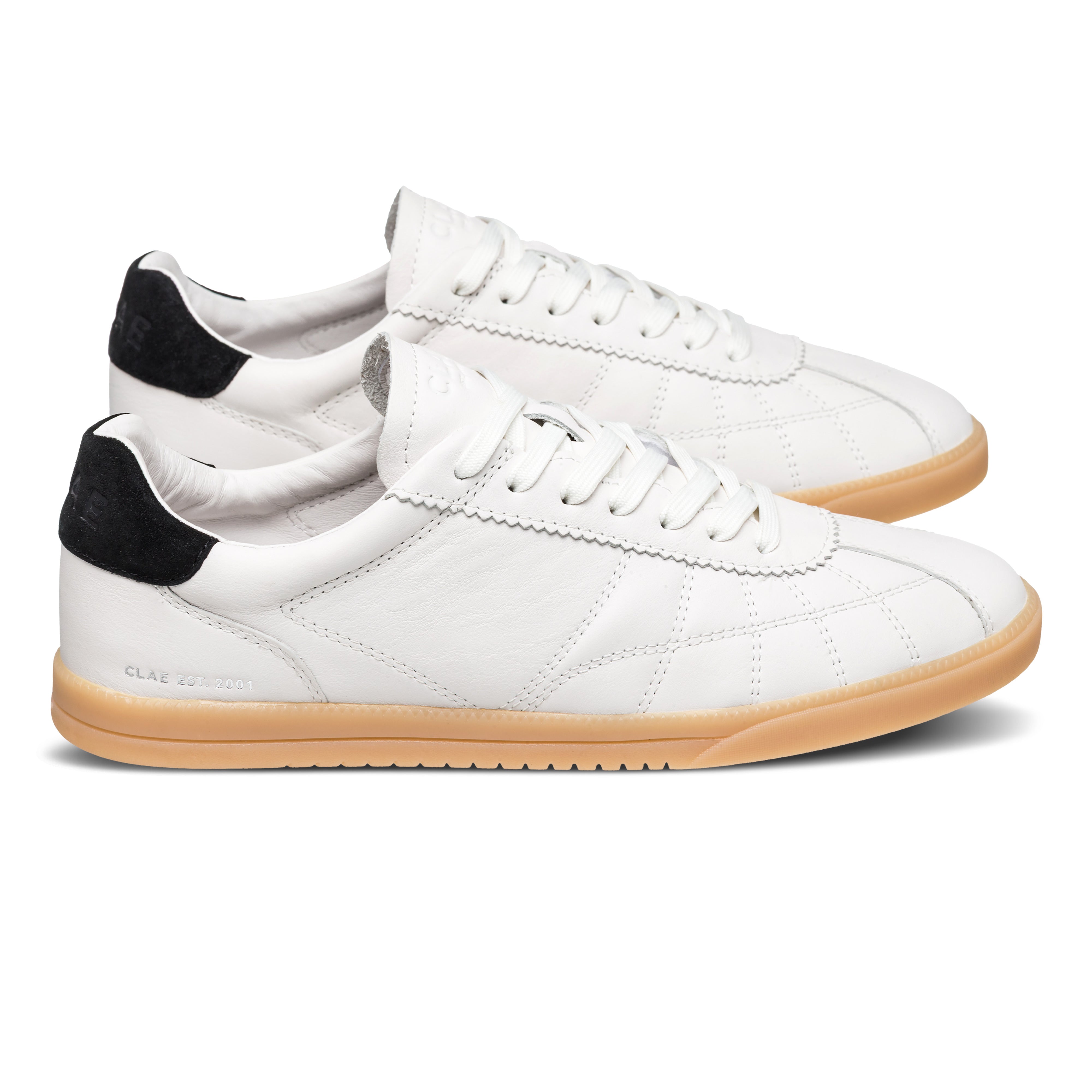 clae-zico-sneaker-white-leather-black image 7