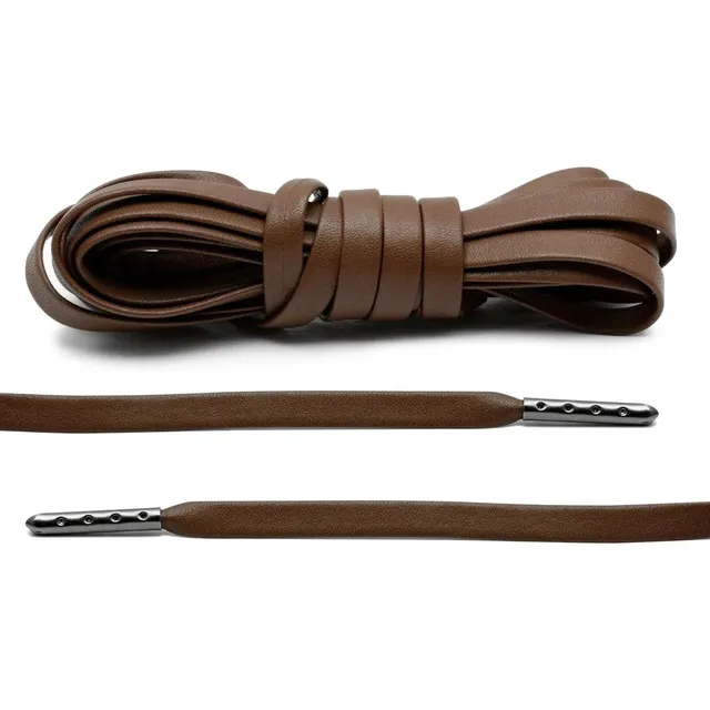 angelus-brown-luxury-leather-laces-gunmetal-leder-schn-rsenkel image 1