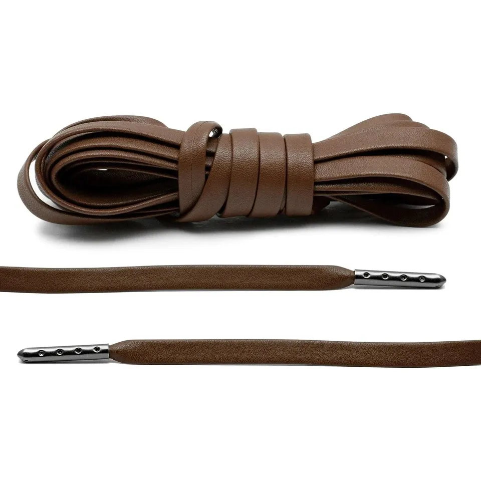 angelus-brown-luxury-leather-laces-gunmetal-leder-schn-rsenkel image 1