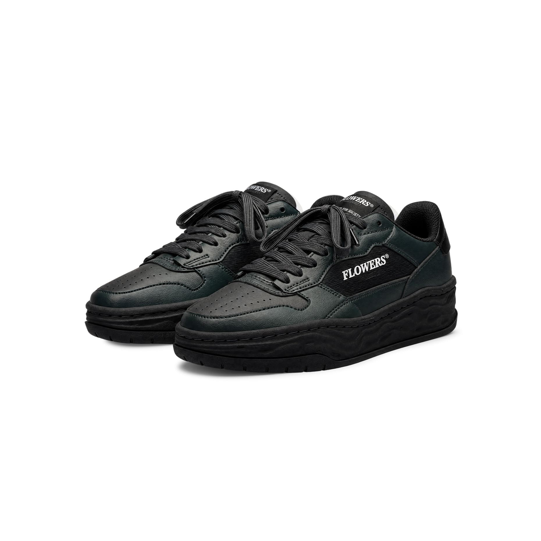 flowers-for-society-offshoot-black-mud-sneaker image 3