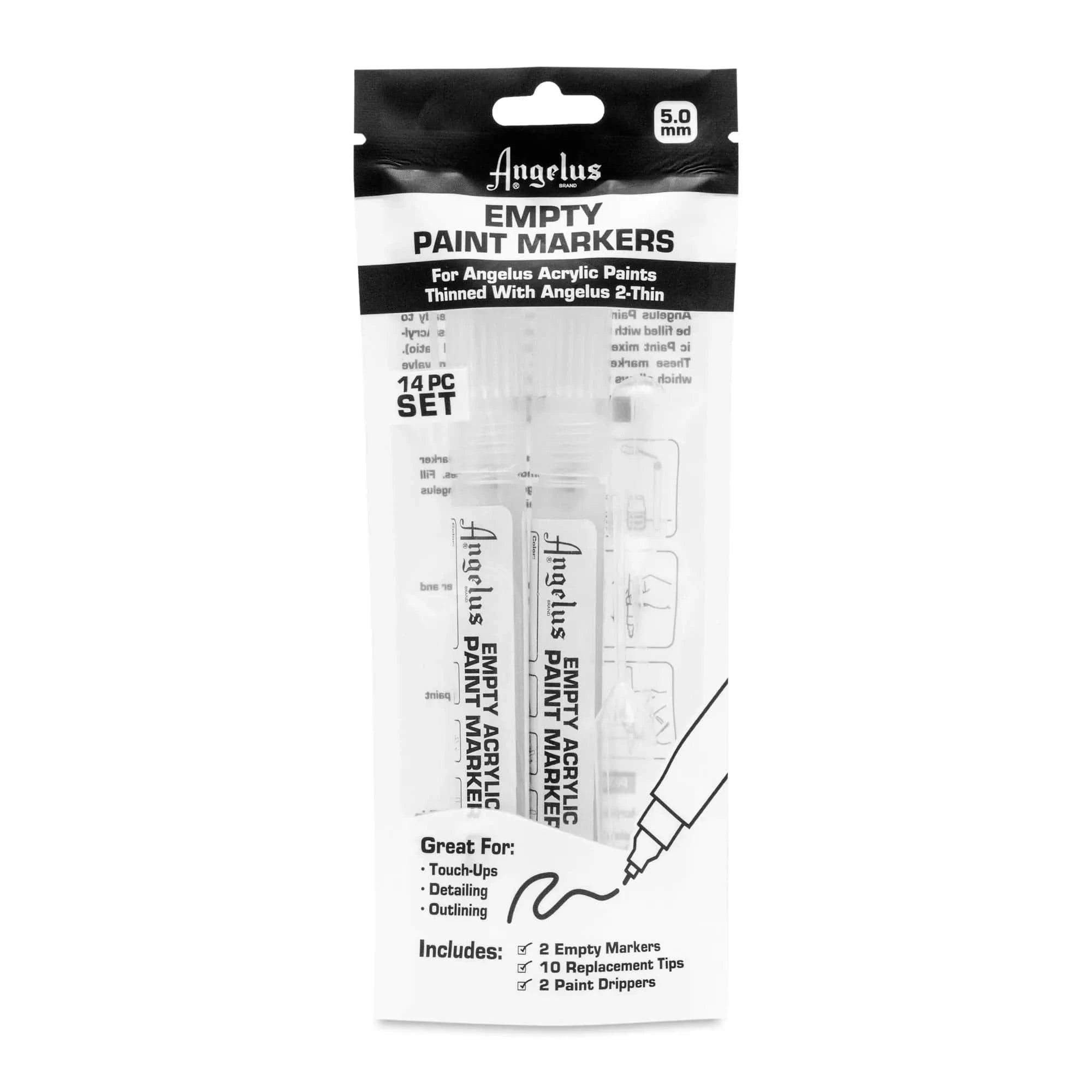 angelus-empty-paint-marker-set-marker-spitzen-pipetten image 5