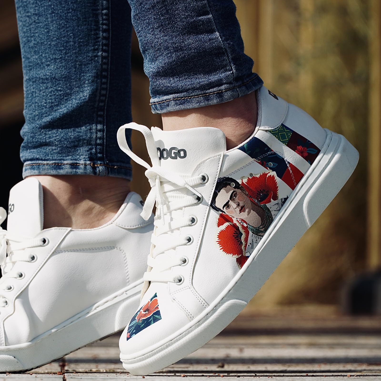 dogo-ace-sneakers-viva-la-vida-frida-kahlo-vegane-sneaker image 3