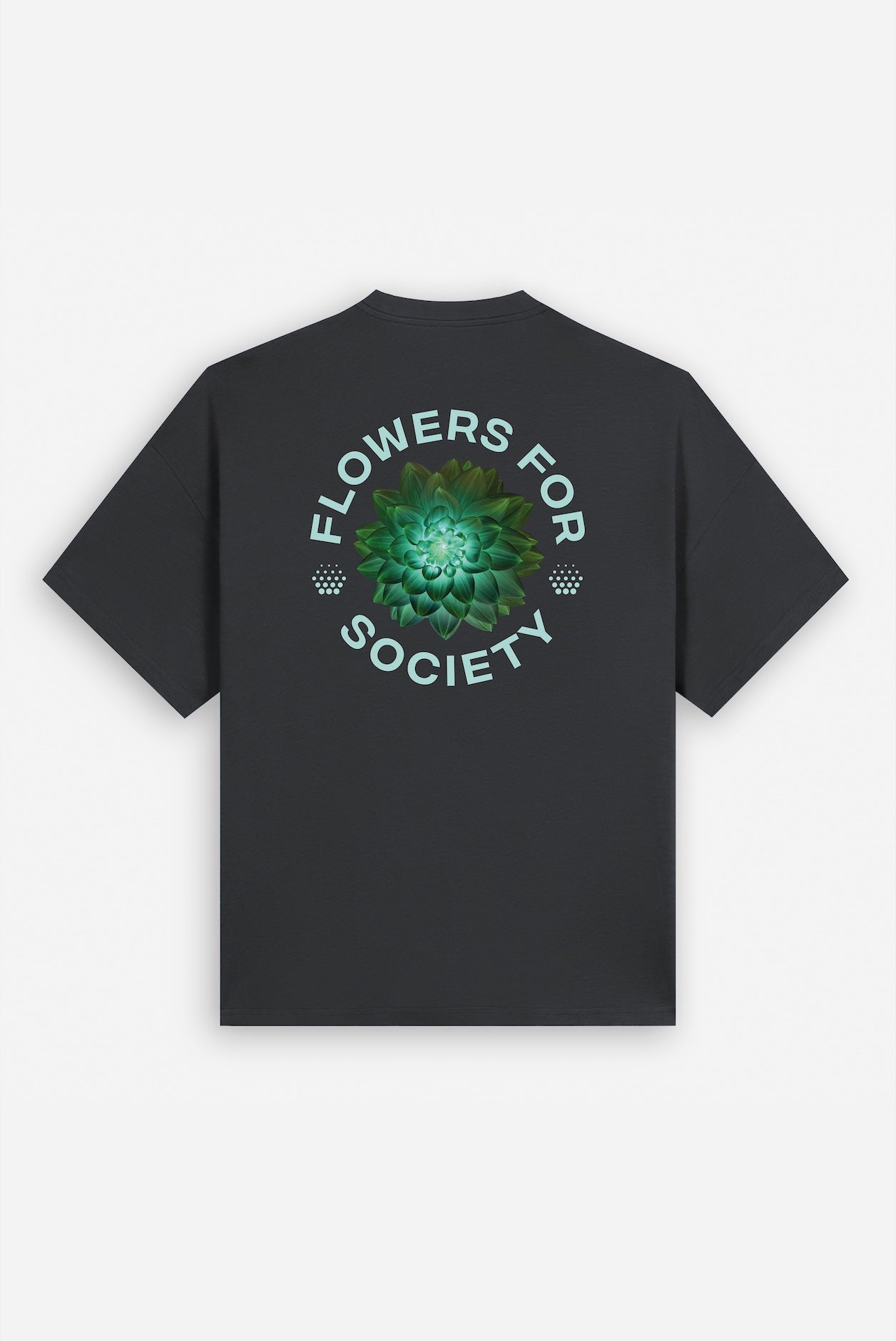 flowers-for-society-dahlia-day-t-shirt-schwarz-gr-n image 3