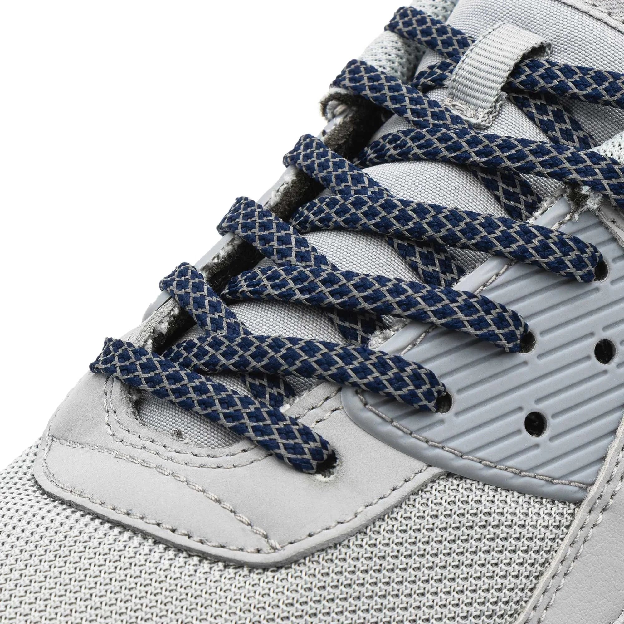 angelus-navy-blue-reflective-flat-laces-1-0-flach-schn-rsenkel image 2
