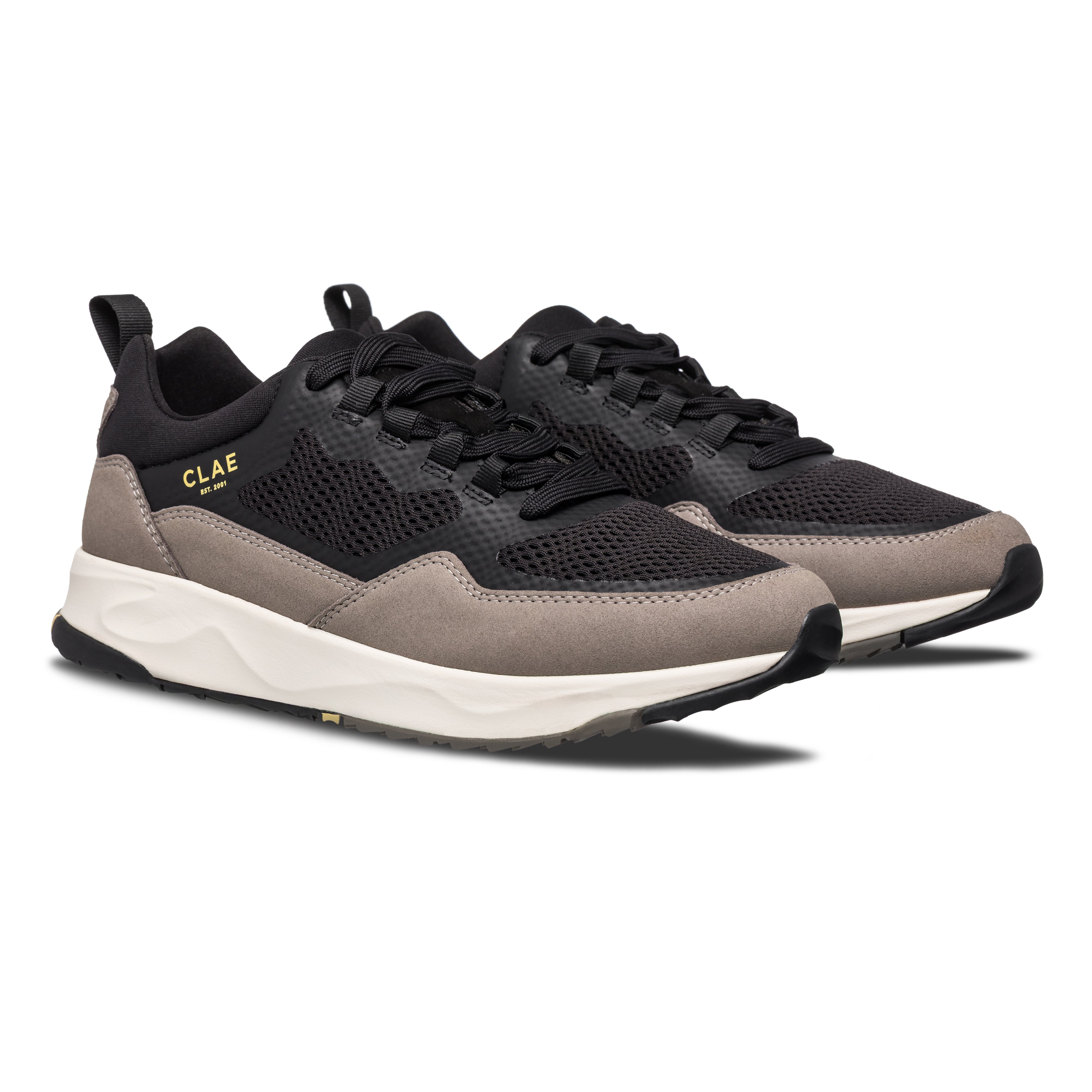 clae-milo-runner-black-fallen-rock-vegan image 4