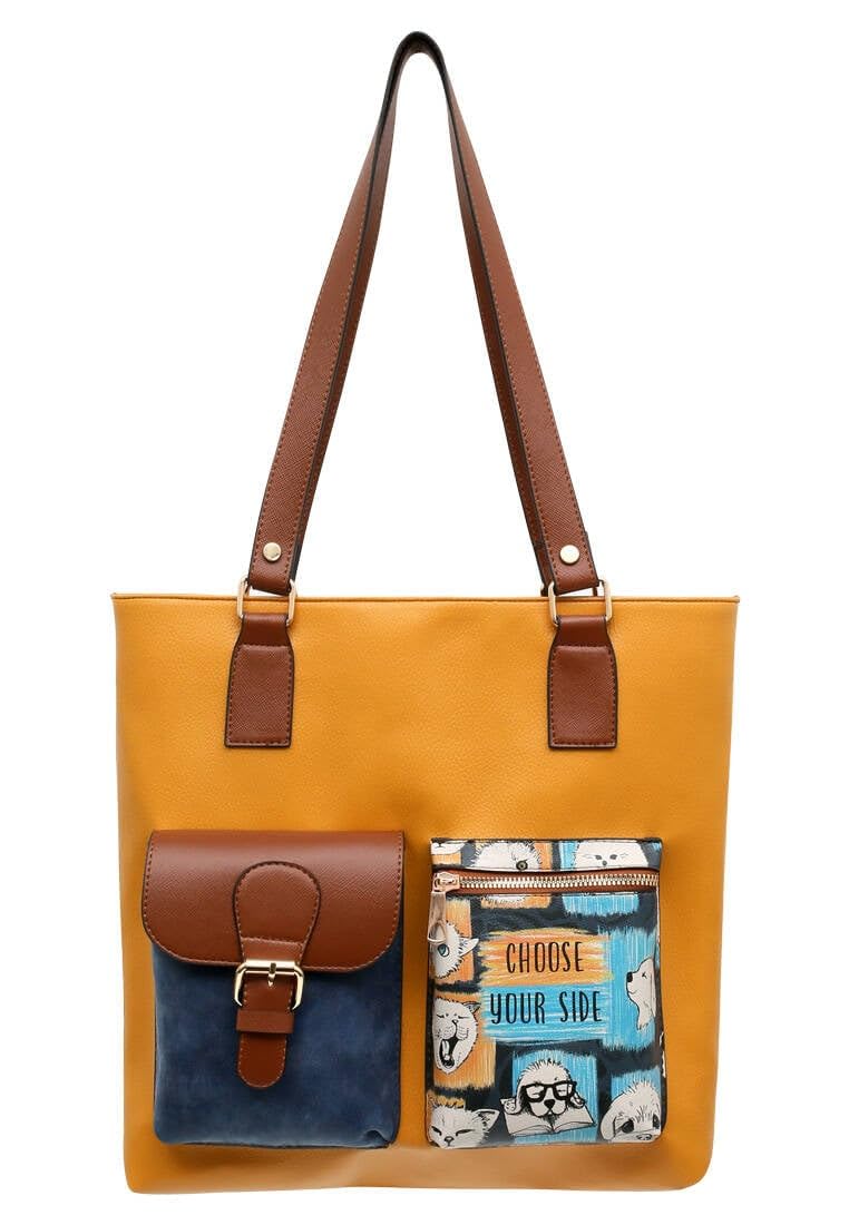 dogo-multi-pocket-bag-choose-your-side-vegane-umh-ngetasche image 1