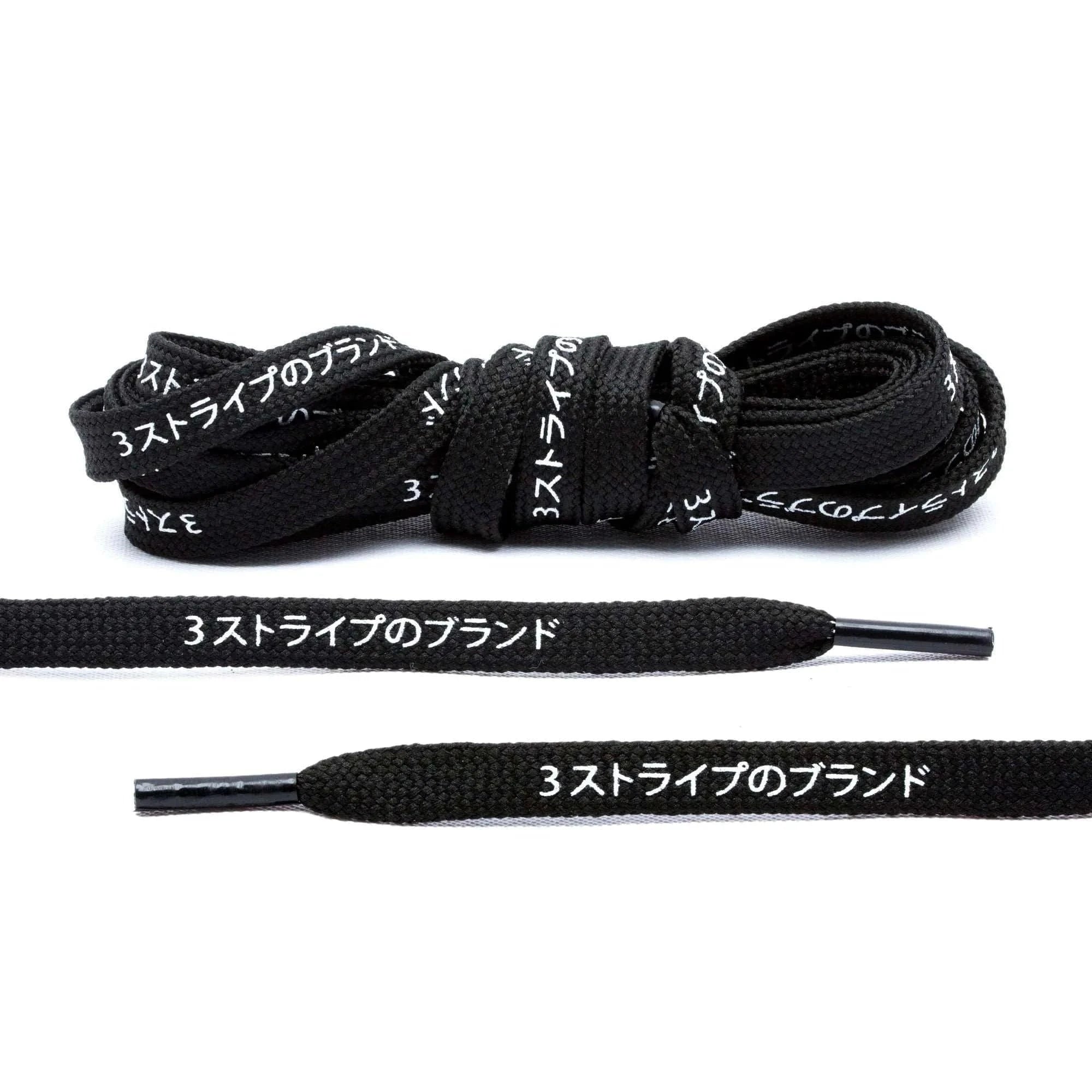 angelus-black-japanese-katakana-shoe-laces-sneaker-schn-rsenkel image 1