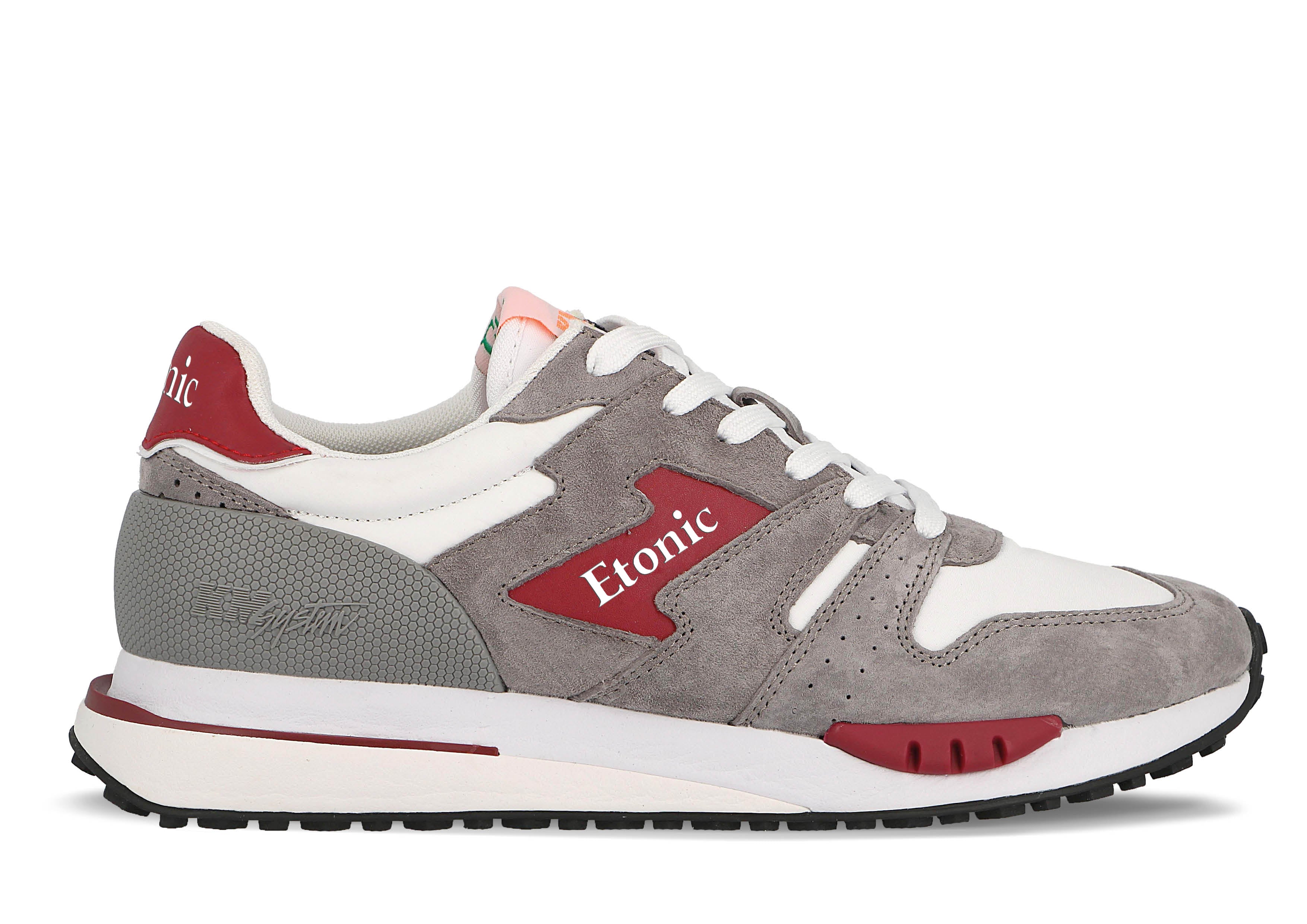 etonic-quasar-herren-sneaker-burgundy-gray image 2