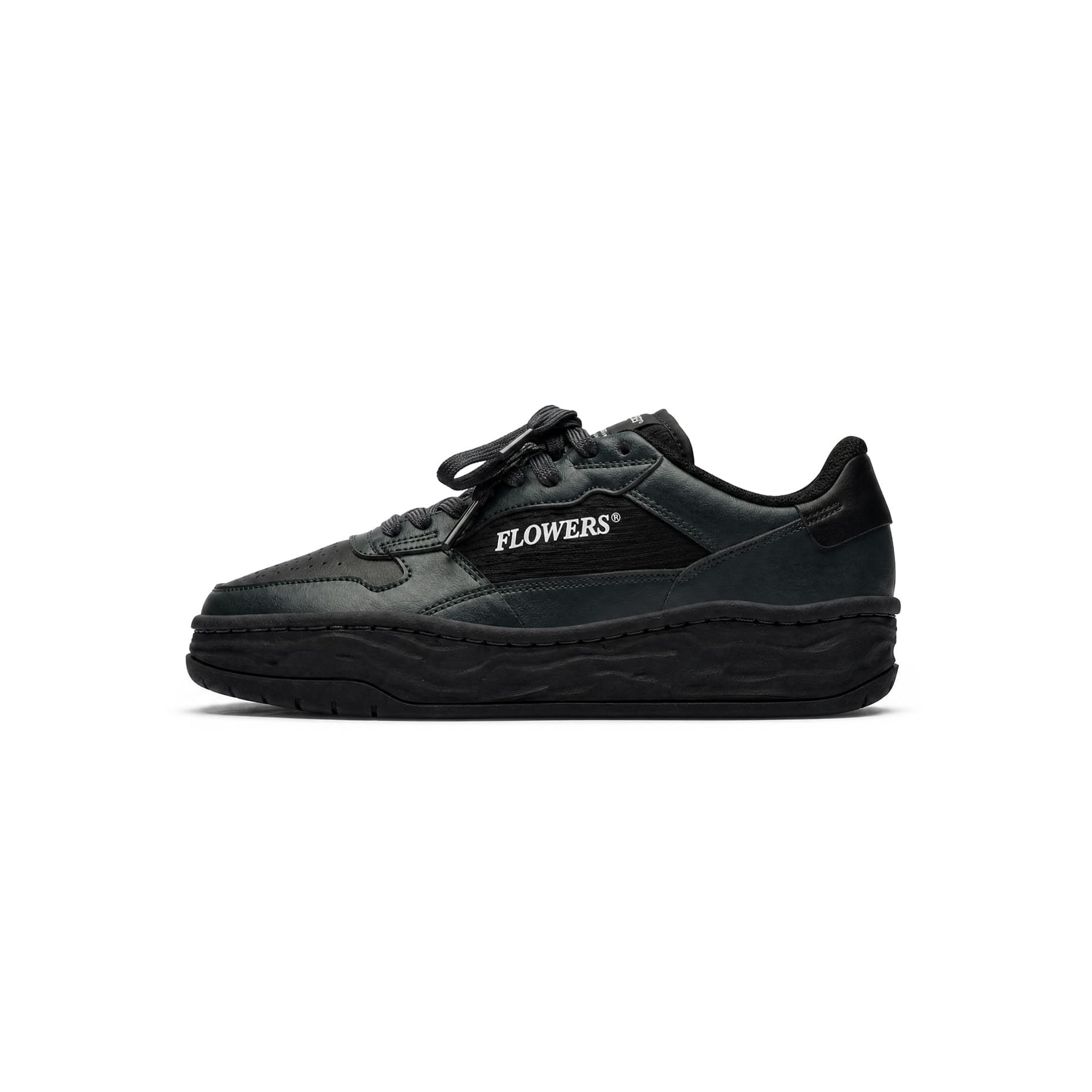 flowers-for-society-offshoot-black-mud-sneaker image 1