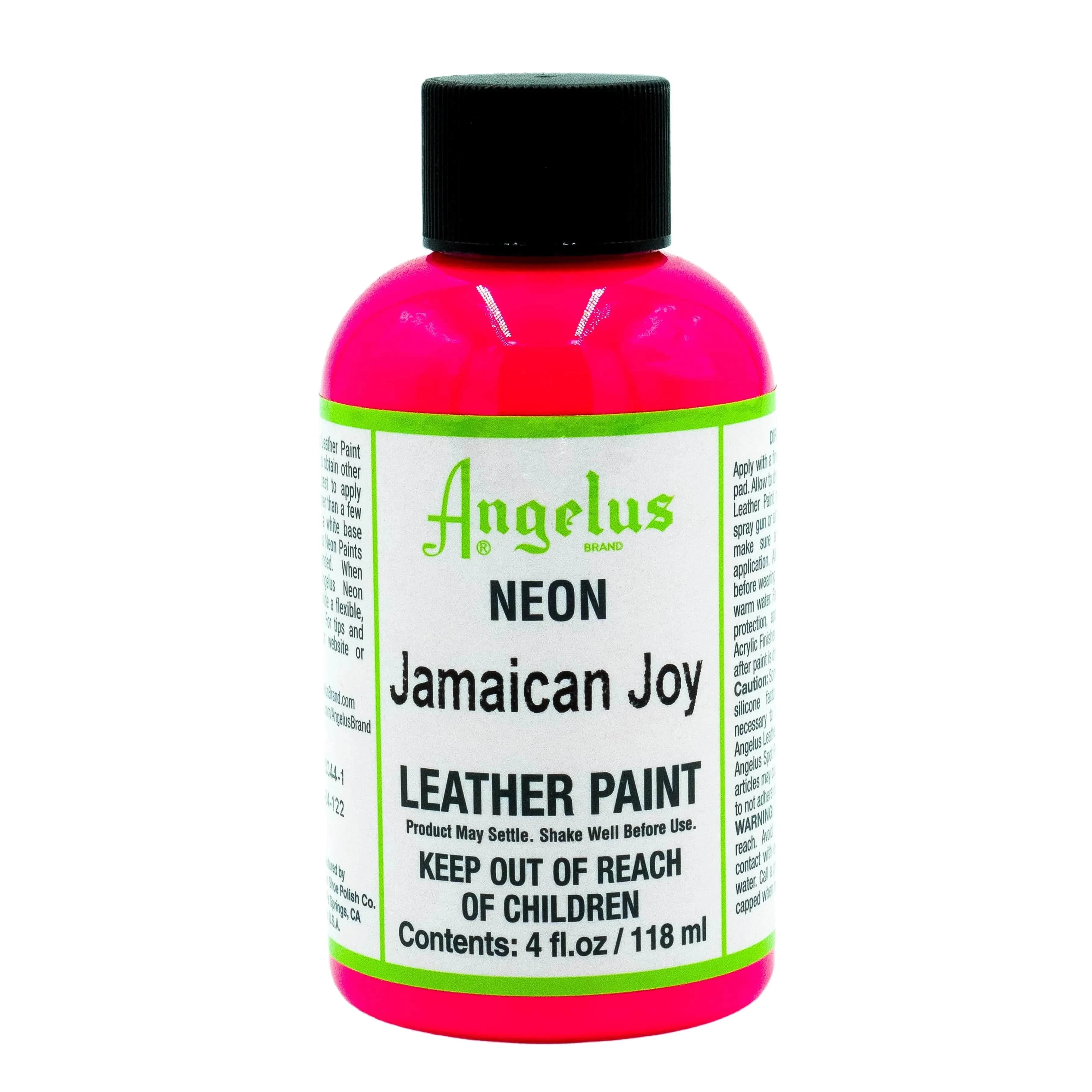 angelus-neon-jamaican-joy-paint-neon-pink-lederfarbe-1-oz-4-oz image 2