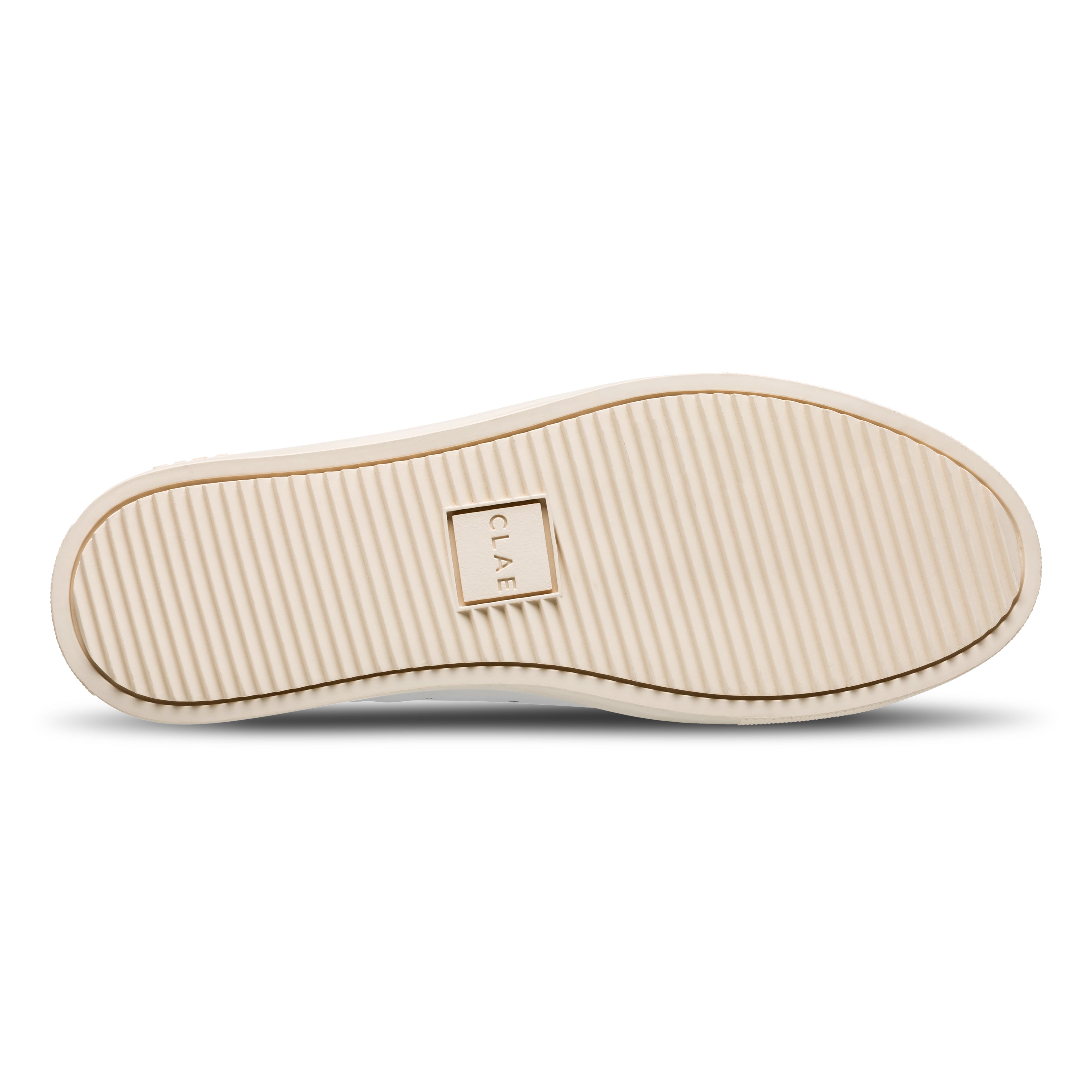 clae-bradley-leder-sneaker-white-leather-dark-forest image 5