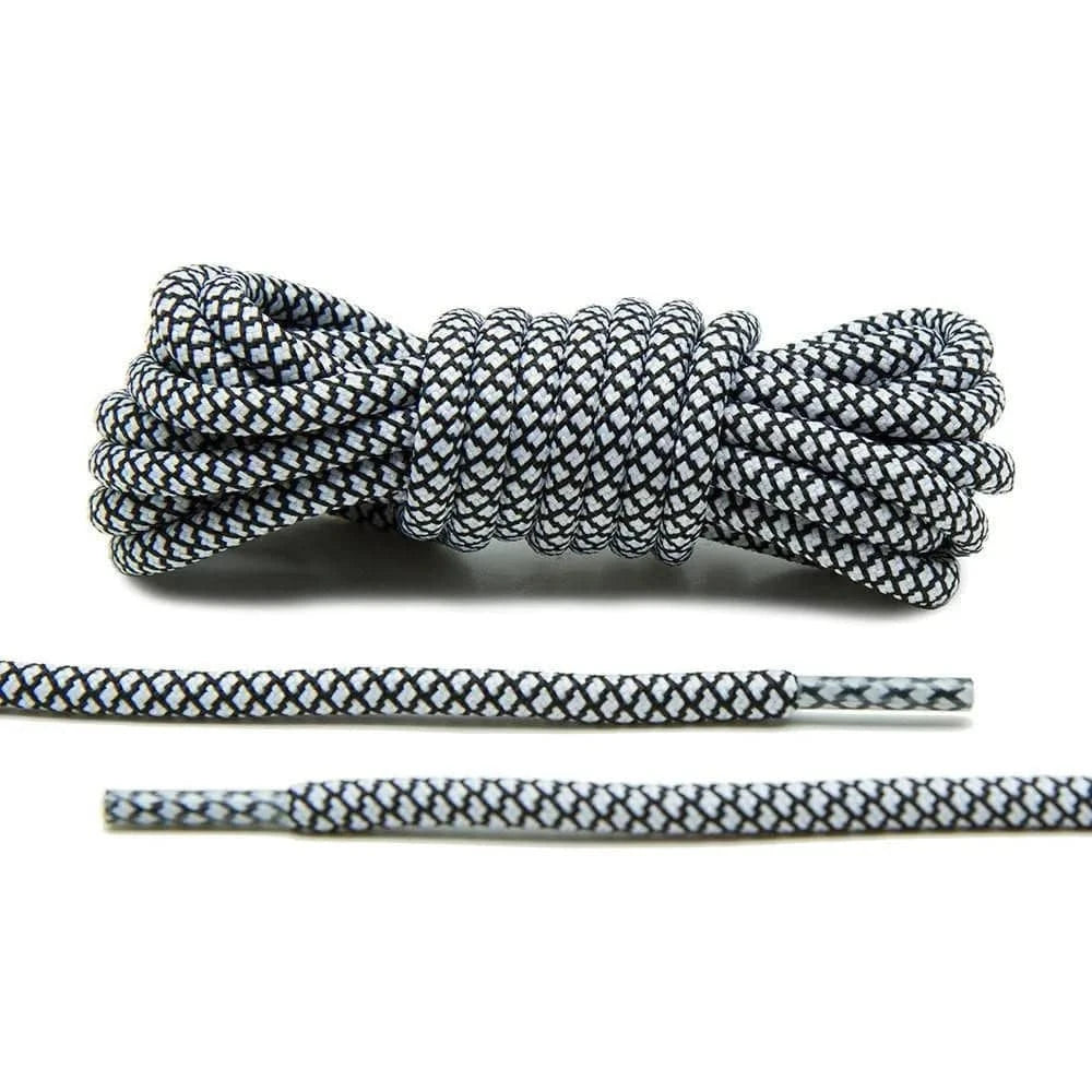 angelus-rope-laces-schwarz-wei-runde-ersatz-schn-rsenkel image 1