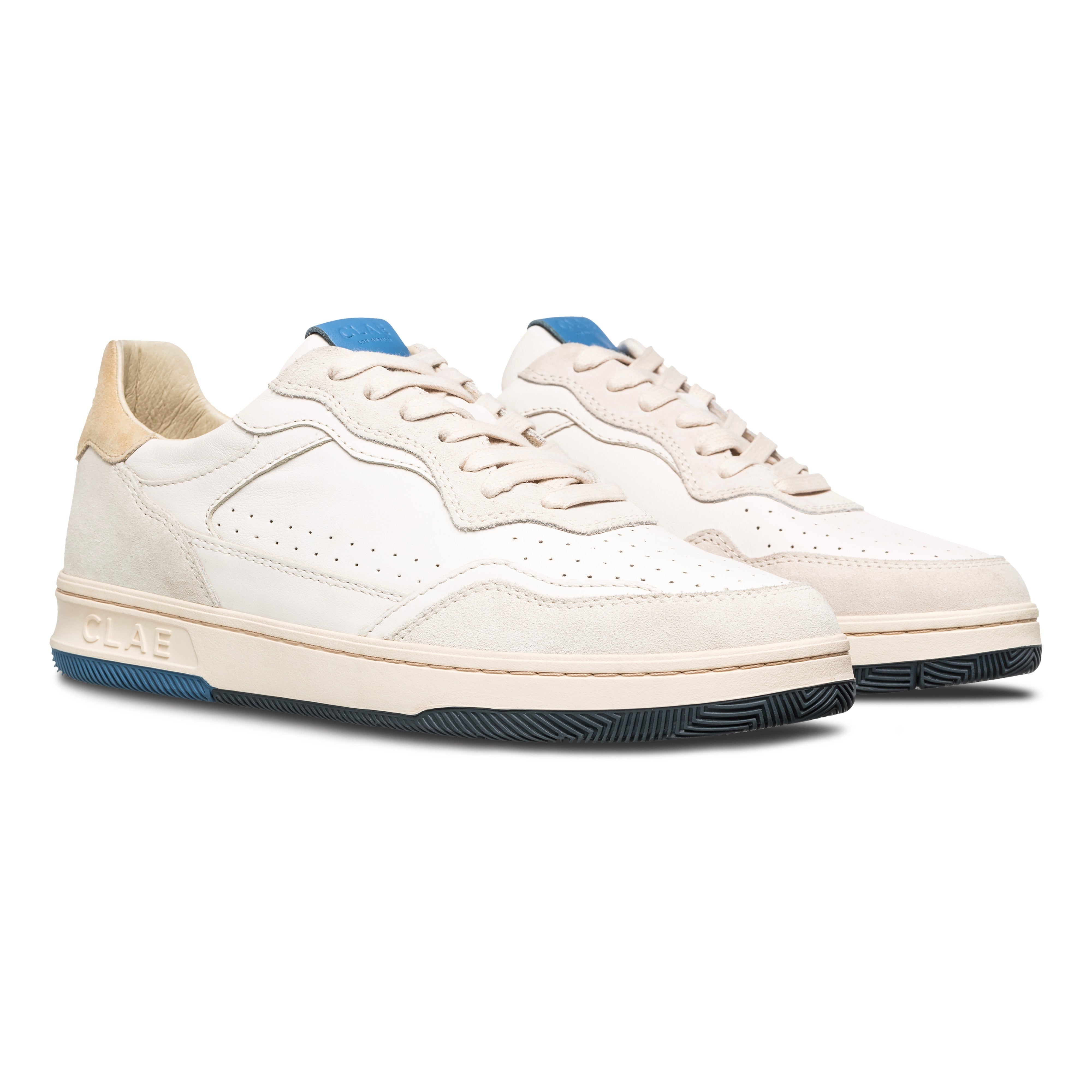 clae-haywood-retro-court-sneaker-nappa-leder-beige image 4