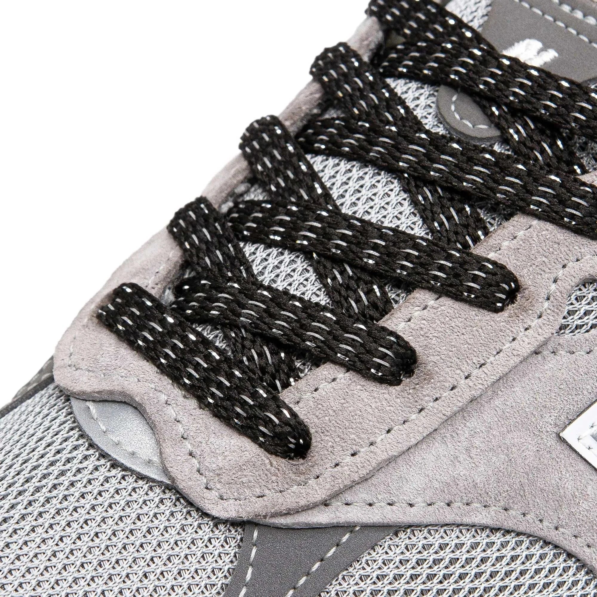 angelus-reflective-flat-laces-2-0-black image 2