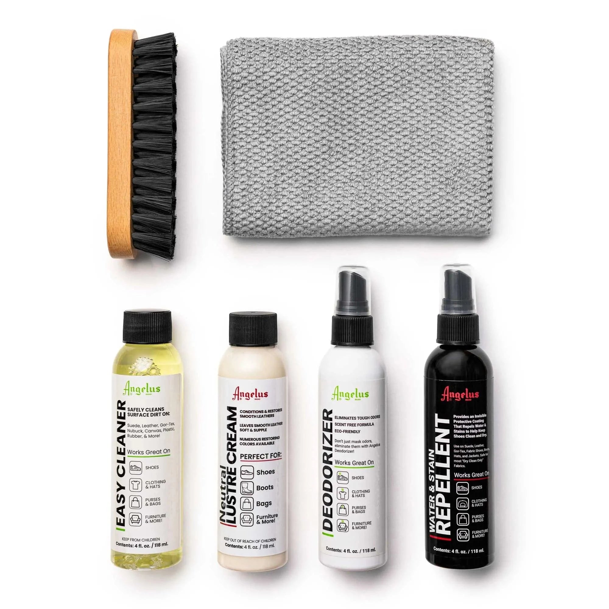 angelus-ultimate-shoe-care-kit-sneaker-pflege-set-mit-reiniger-und-schutz image 2