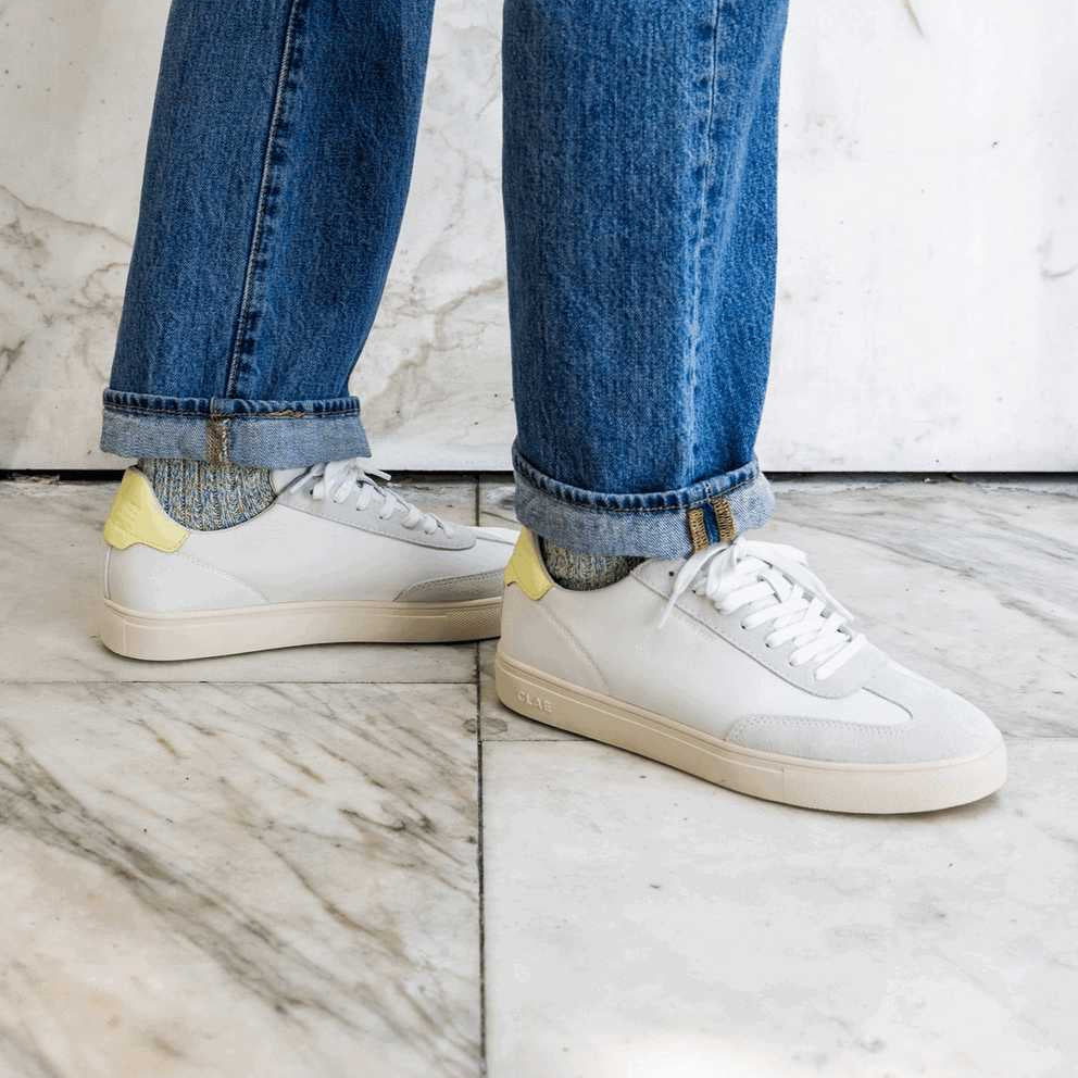 clae-deane-t-toe-court-sneaker-leder-suede image 2