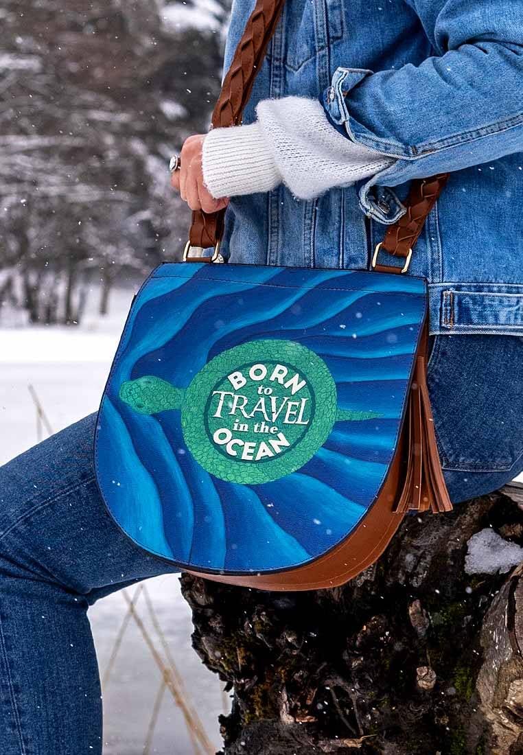dogo-ivy-bag-vegane-damen-umh-ngetasche-born-to-travel-in-the-ocean image 2