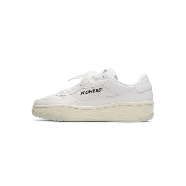 flowers-for-society-offshoot-blanc-canvas-retro-court-sneaker image 1
