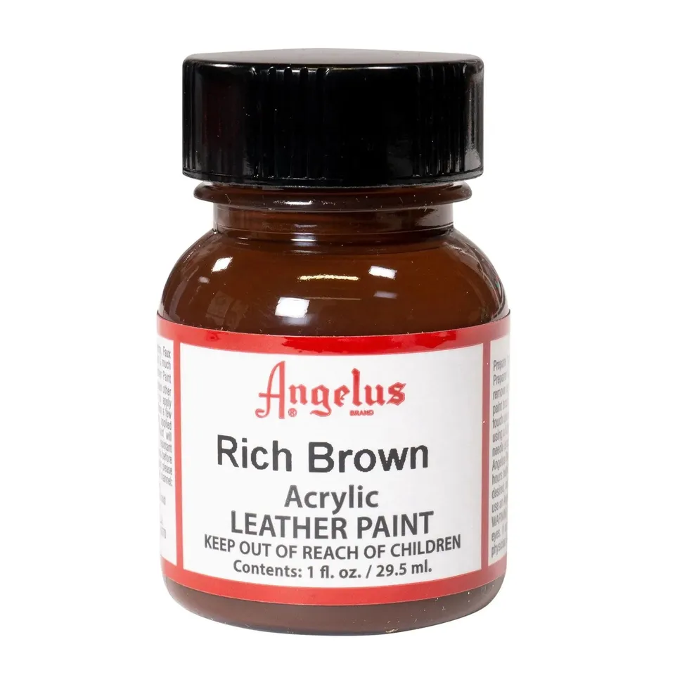 angelus-rich-brown-paint-acryl-lederfarbe-braun image 1