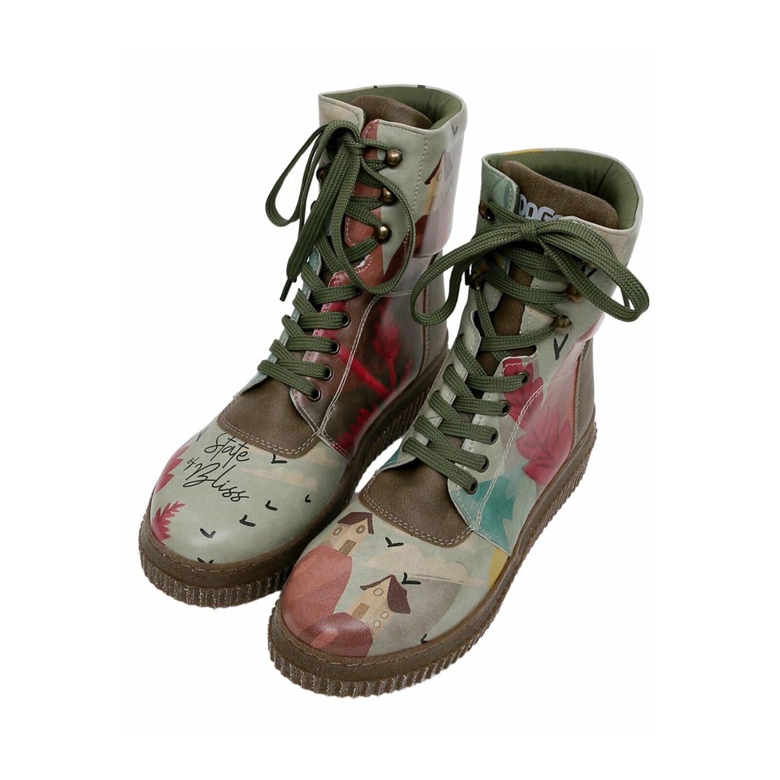 dogo-future-boots-bunt-vegane-damen-boots-stiefeletten image 1