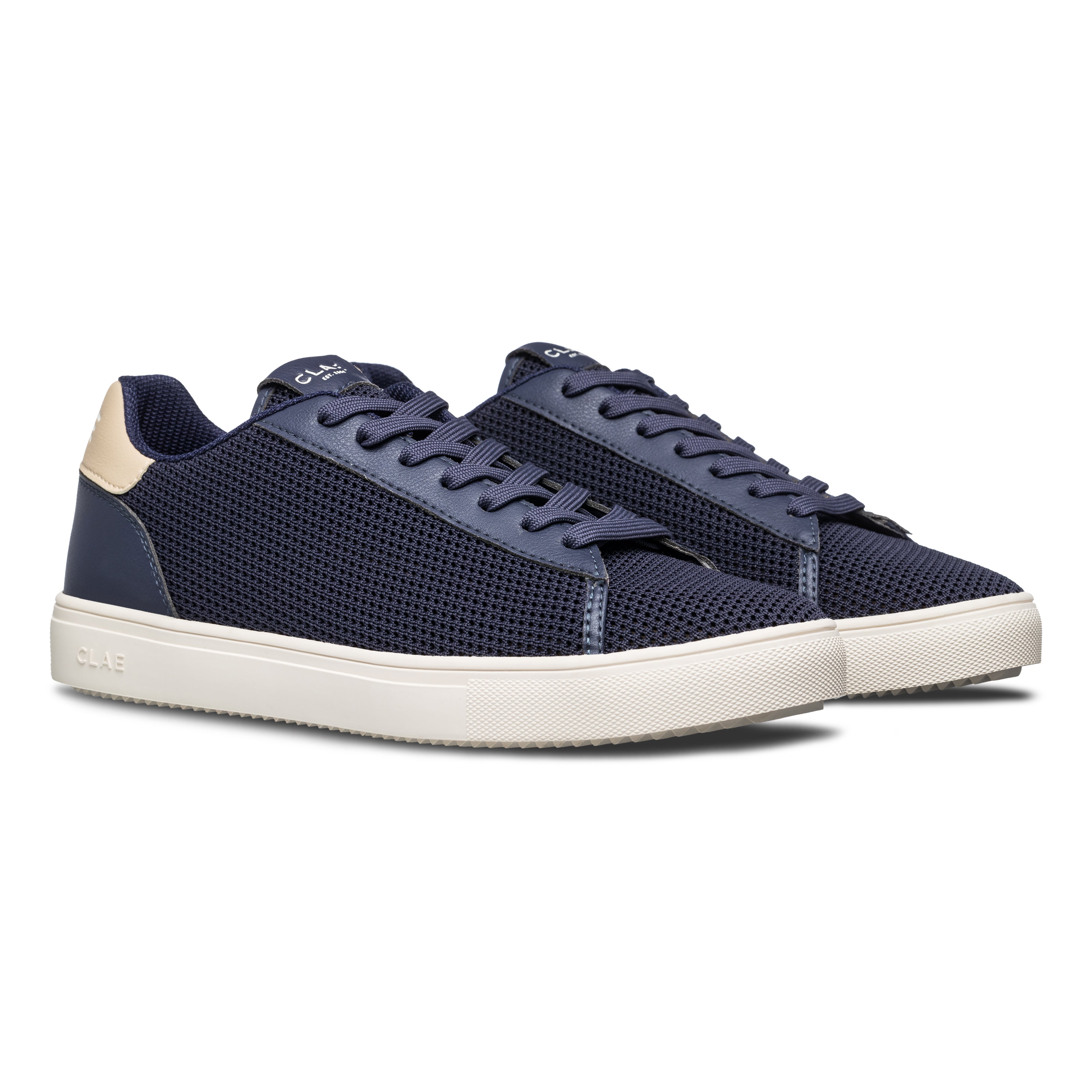 clae-bradley-knit-sneaker-navy-safari-vegan-damen image 5