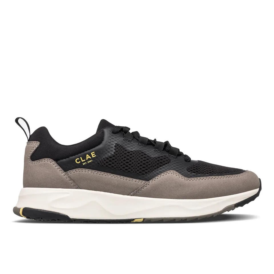 clae-milo-runner-black-fallen-rock-vegan image 1