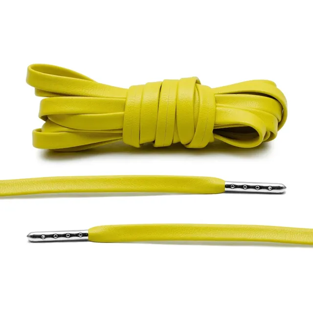 angelus-yellow-luxury-leder-schn-rsenkel-silber image 1