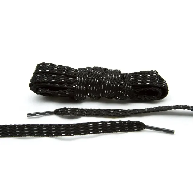 angelus-black-reflective-flat-laces-reflektierende-flache-schn-rsenkel image 1