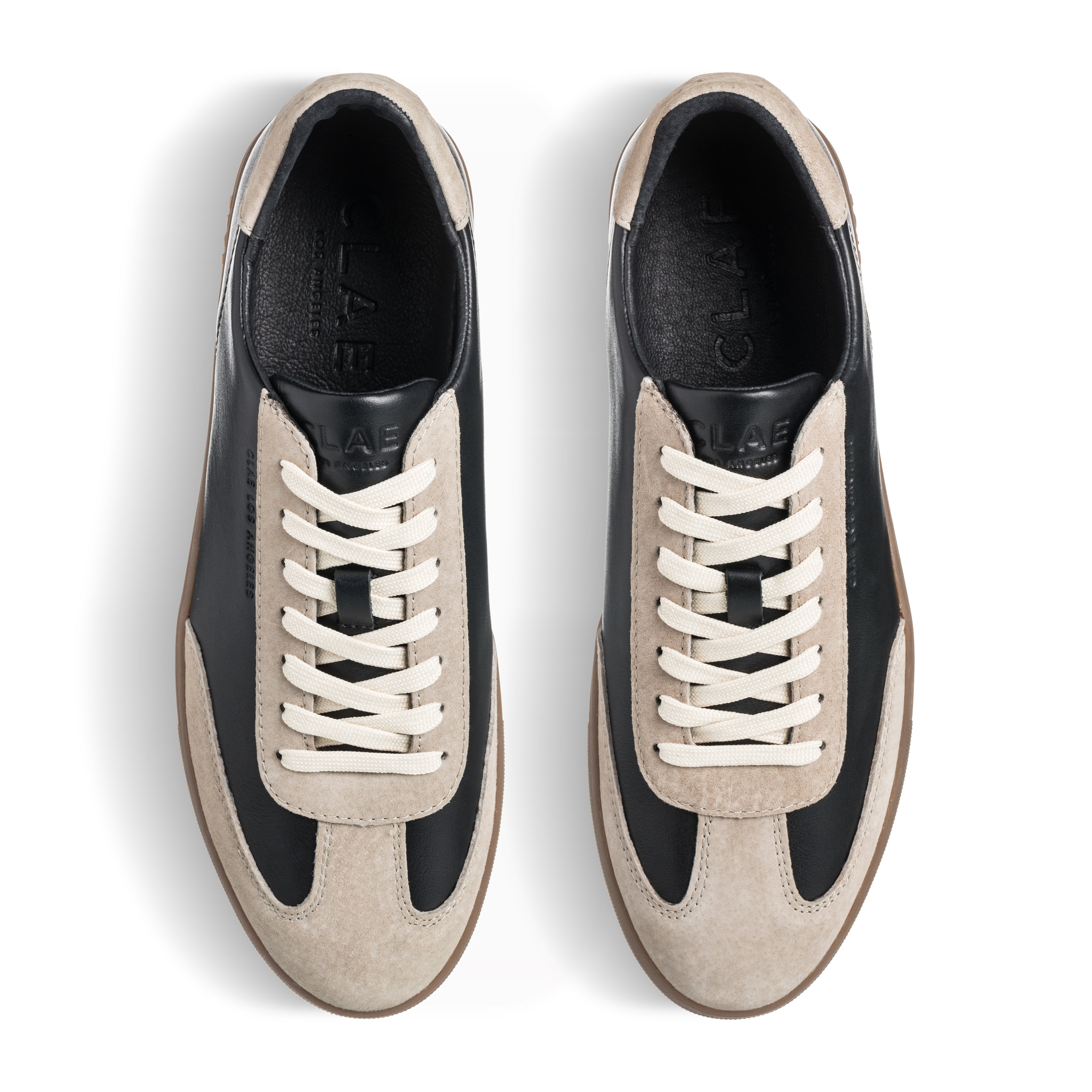 clae-deane-t-toe-court-sneaker-aus-leder image 3