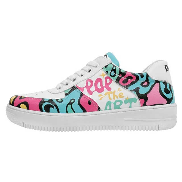 dogo-dice-vegane-bunte-damen-sneaker-atmungsaktiv image 1